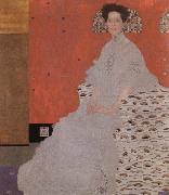 Gustav Klimt fritza von riedler Germany oil painting artist